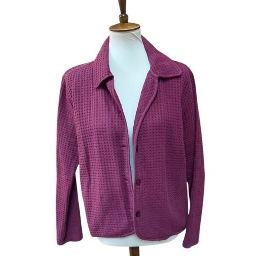 Cabela’s  Lightweight and Waffle Mauve Button-Up Jacket Size M